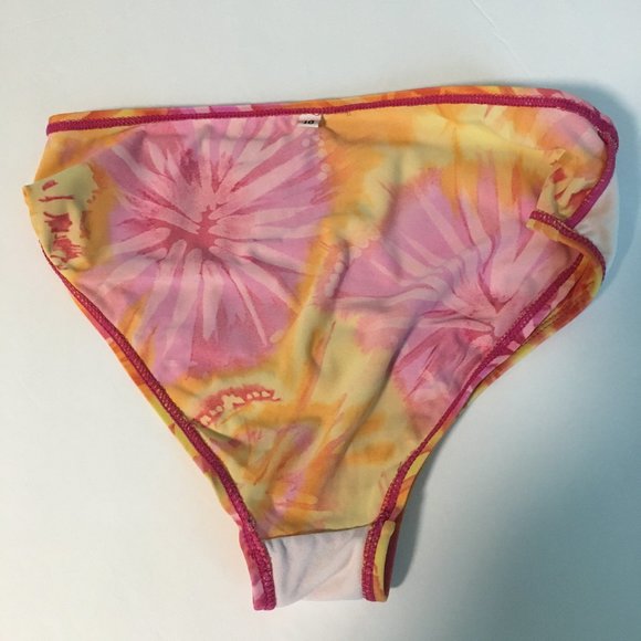 👙 Speedo Takini Tie Dye Pink Orange - Picture 8 of 9